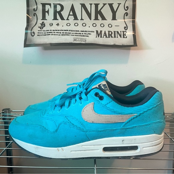 Nike Air Max “Baltic Blue Corduroy” Size 13 - Picture 2 of 5